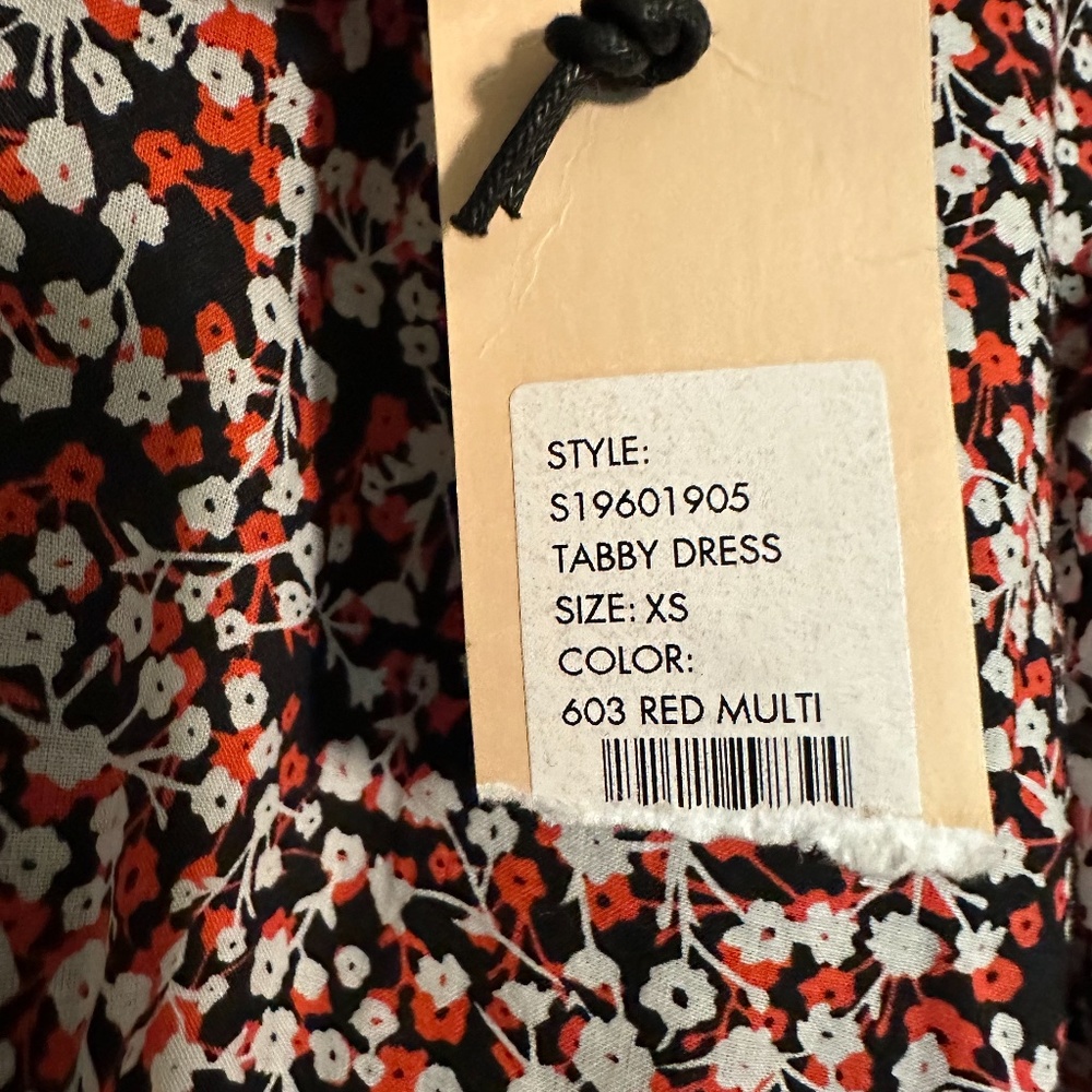 NEW Rebecca Minkoff Tabby Dress in Red Multi size XS - Picture 16 of 16